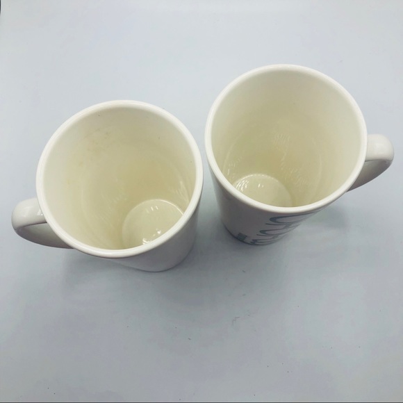 Bloomingdale’s Millennium Y2K Oversized Coffee Mugs Set 2 - Picture 7 of 8